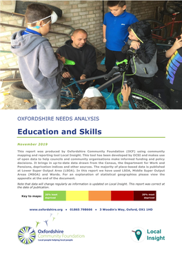 Education and Skills