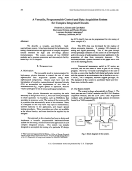 A Versatile, Programmable Control and Data Acquisition System for Complex Integrated Circuits