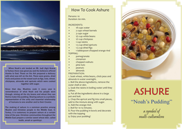 “Noah's Pudding”