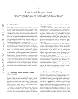 Rings Beyond the Giant Planets BRUNO SICARDY, MARYAME EL MOUTAMID, ALICE C