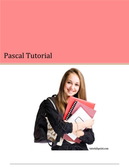 Pascal Tutorial