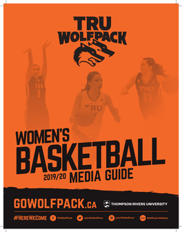 WOMEN's BASKETBALL 2019/20 MEDIA GUIDE Gowolfpack.Ca