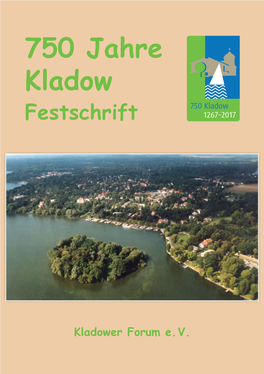 Festschrift Zu 750 Jahren Kladow