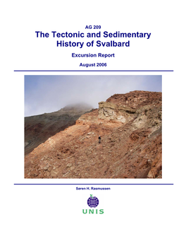 The Tectonic and Sedimentary History of Svalbard