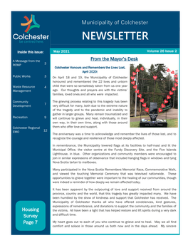 May 2021 Newsletter.Pub
