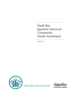 South Bay Japanese American Community Needs Assessment