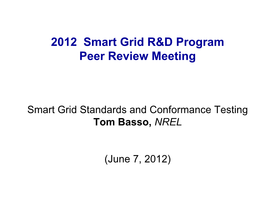 2012 SG Peer Review