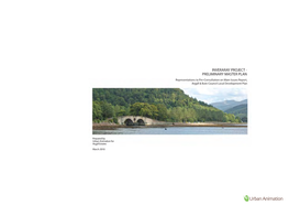 INVERARAY PROJECT - PRELIMINARY MASTER PLAN Representations to Pre-Consultation on Main Issues Report, Argyll & Bute Council Local Development Plan