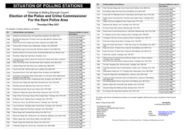 Situation of Polling Stations