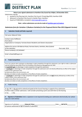 Ruakura Variation) to the Proposed District Plan 2015 (Appeals Version