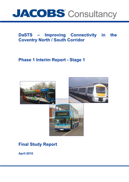 Dasts – Improving Connectivity in the Coventry North / South Corridor