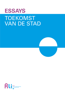 Toekomst Van De Stad Essays