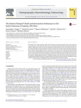 Death and Destruction of Dinosaurs in the Early Cretaceous of Lujiatun, NE China