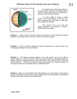 The Planets -- Investigating Our Planetary Family Tree