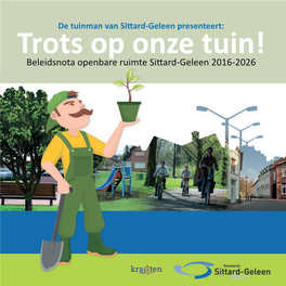 Beleidsnota Openbare Ruimte Sittard-Geleen 2016-2026