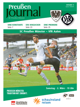 SC Preußen Münster – Vfr Aalen