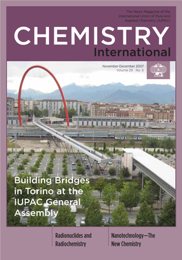 International Union of Pure and Applied Chemistry (IUPAC) CHEMISTRY International