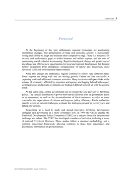 OECD Territorial Review of Brazil Was Produced by the OECD Regional Development Policy Division, Directed by Joaquim Oliveira Martins