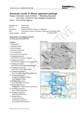 Halcrow Modelling Dredging Assessment