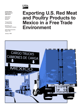 Exporting U.S. Red Meat and Poultry Products to Mexico in a Free Trade