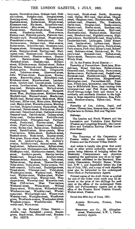 The London Gazette, 1 July, 1921. 5255