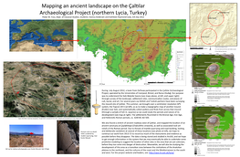 Mapping an Ancient Landscape on the Çal\Lar