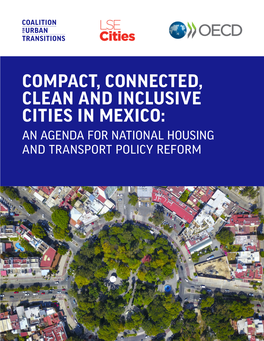 Compact, Connected, Clean and Inclusive Cities in Mexico