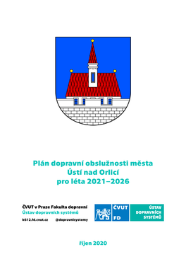 Plán Dopravní Obslužnosti Města Ústí Nad Orlicí Pro Léta 2021–2026