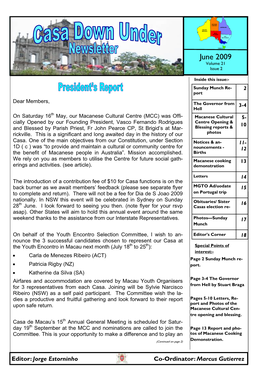 June 2009 Volume 21 Issue 2