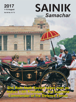 Sainik 1-15 August Covers