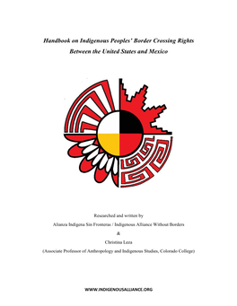 Handbook on Indigenous Peoples' Border Crossing Rights Between