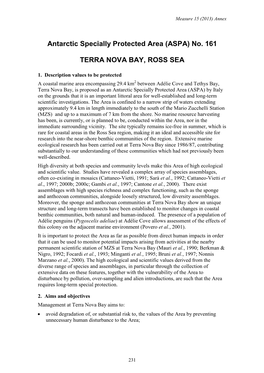 Terra Nova Bay (Ross Sea): a Role for Environmental Cadmium? Chemosphere, 66:1270-1277