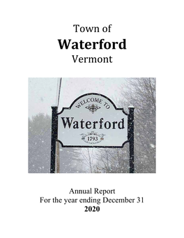 Waterford Vermont