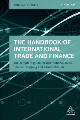 The Handbook of International Trade and Finance Ii