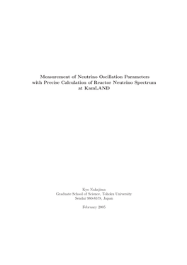 Measurement of Neutrino Oscillation Parameters with Precise Calculation of Reactor Neutrino Spectrum at Kamland