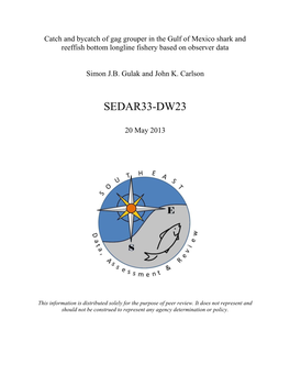 Bottom Longline Observer Data on Bycatch