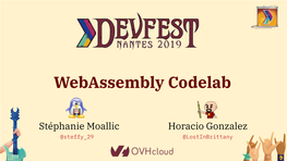 Webassembly Codelab