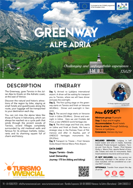 Itinerary Description