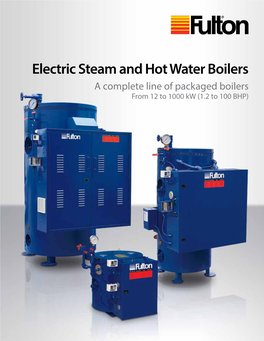 Electric Steam and Hot Water Boilers