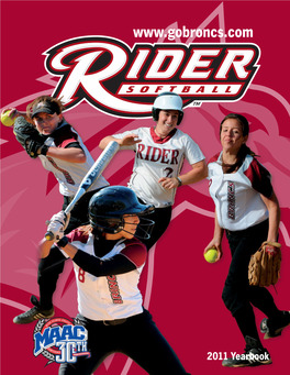 2011 Rider Broncs Yearbook