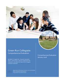 Green Run Collegiate: Comprehensive Evaluation