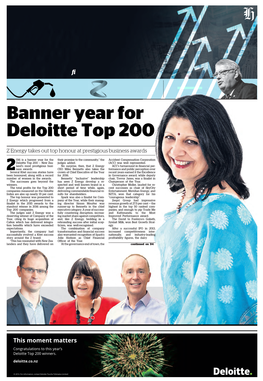 Banner Year for Deloitte Top