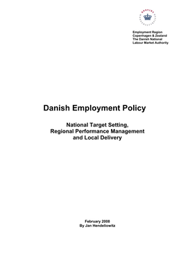 Danish Employment Policy