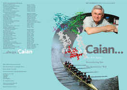 Once a Caian... 9-12 Issue 12