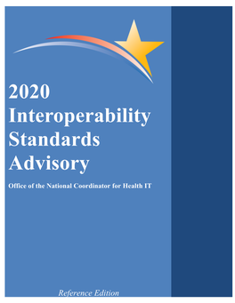 1 2020 Interoperability Standards Advisory