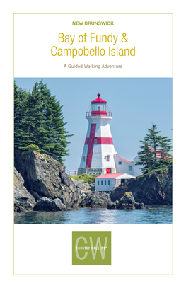 Bay of Fundy & Campobello Island