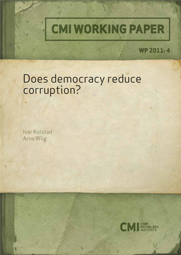 “Does Democracy Reduce Corruption?”