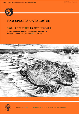 Fao Species Catalogue