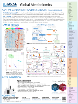 MUAL- Central Carbon and Nitrogen Metabolism Analysis