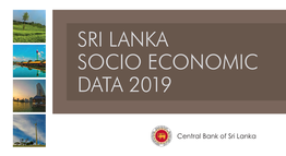 Sri Lanka Socio-Economic Data Folder